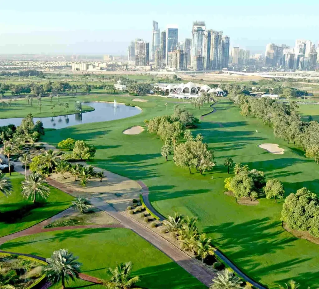 jouer au golf a Dubaï