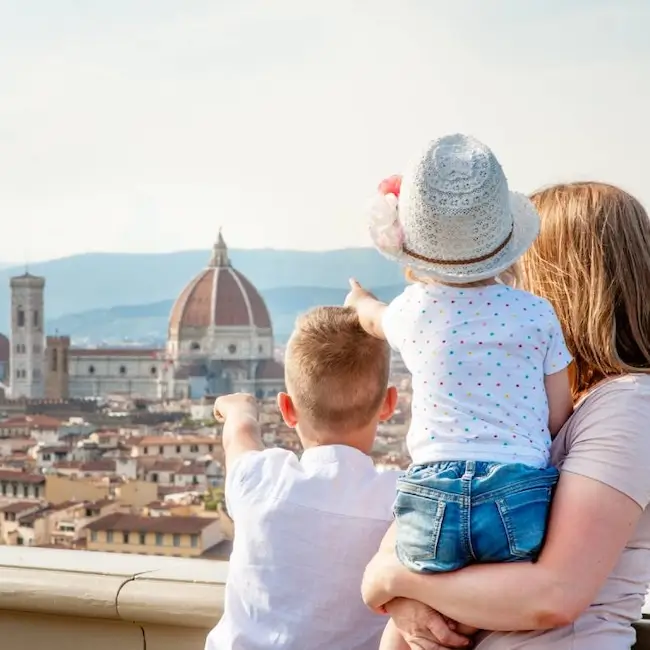 Florence en famille