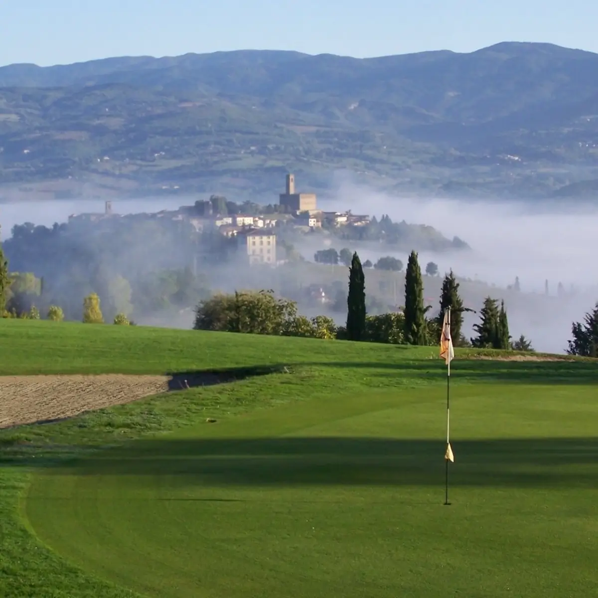Jouer au golf en Toscane