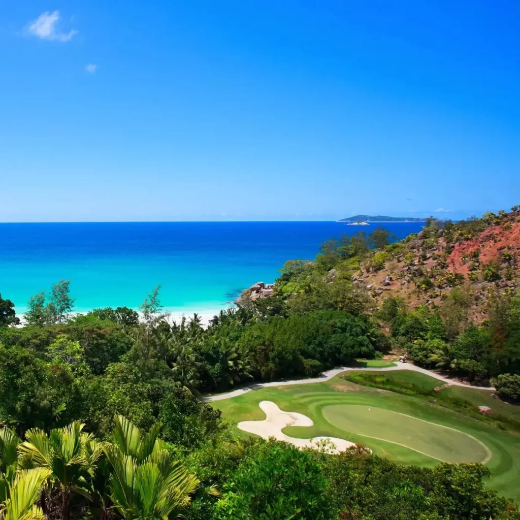 Jouer au golf aux Seychelles
