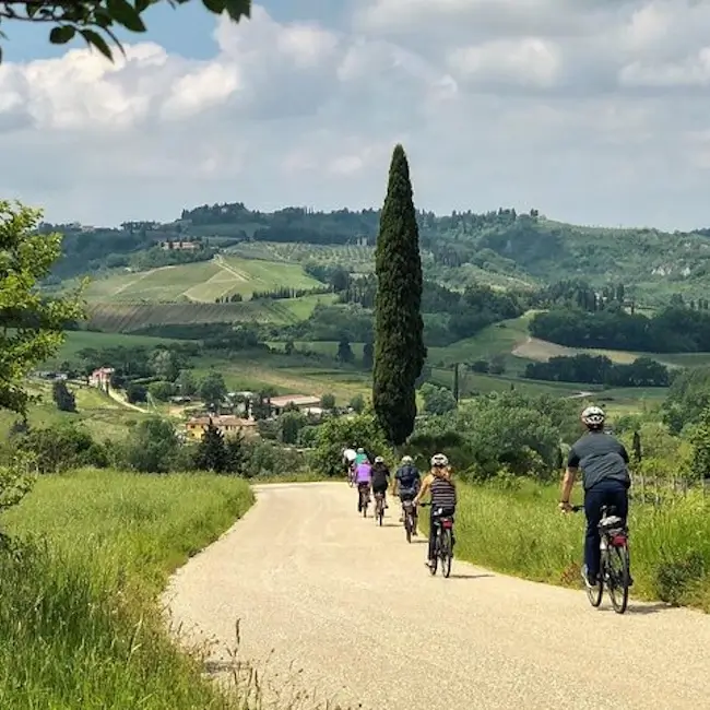 La toscane en vélo