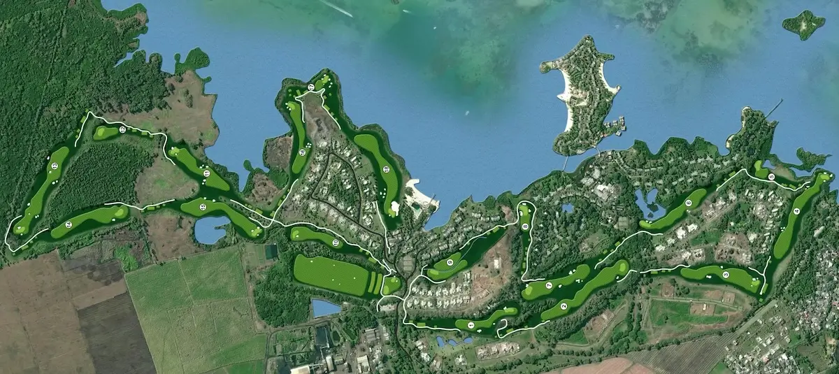 Plan Anahita Golf Club