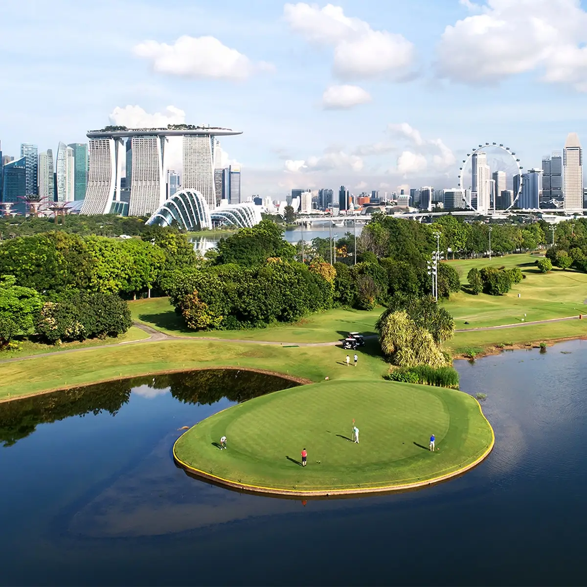 Jouer au golf à Singapour
