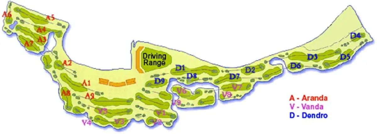 Plan Orchid Country Club