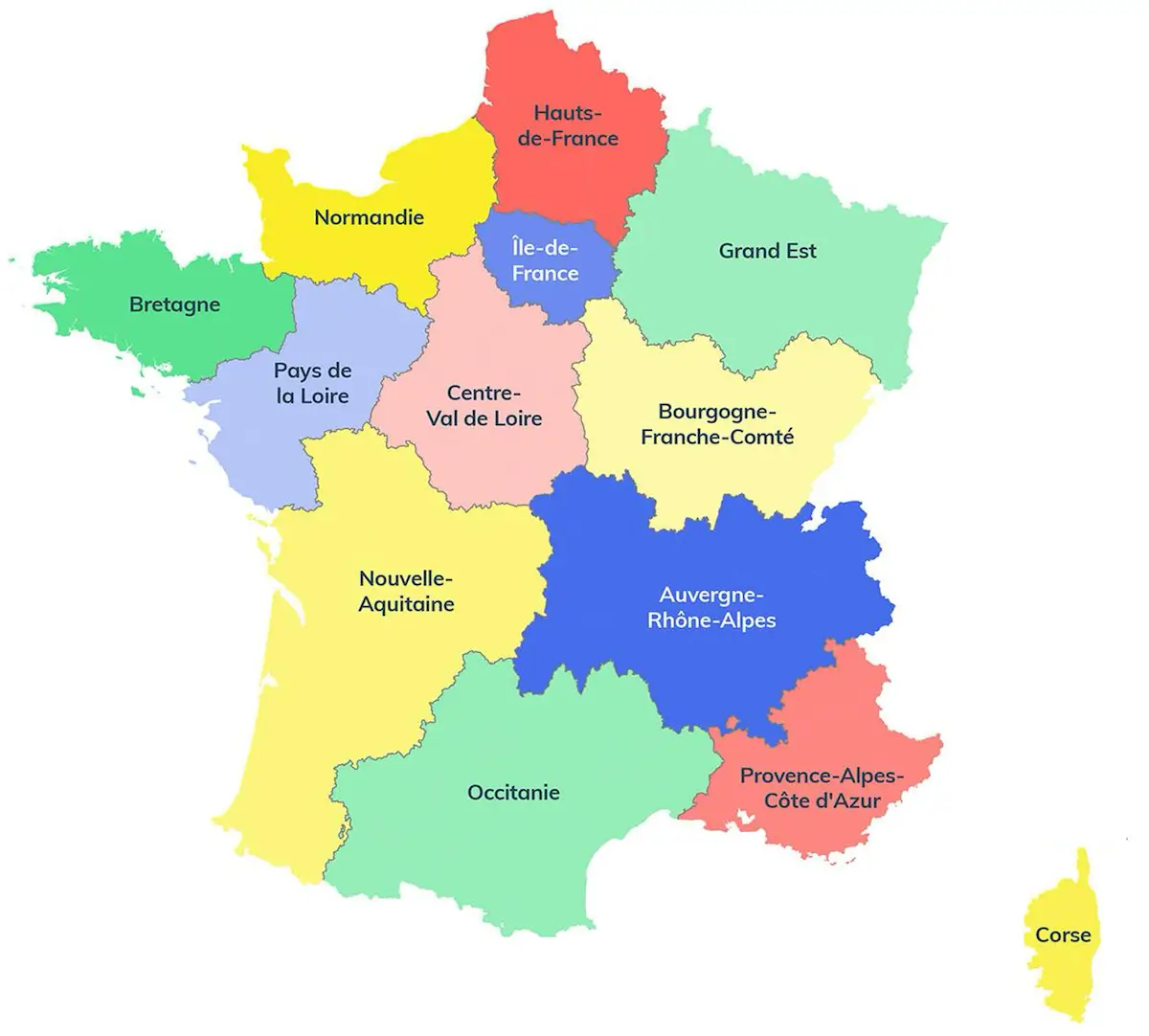Carte de France