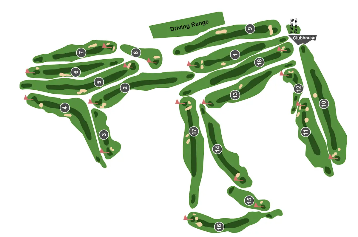 Plan Torrey Pines north course