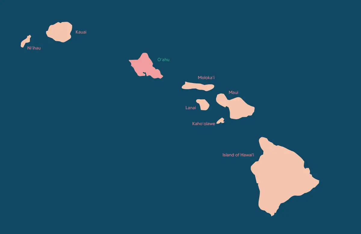 Carte Hawai