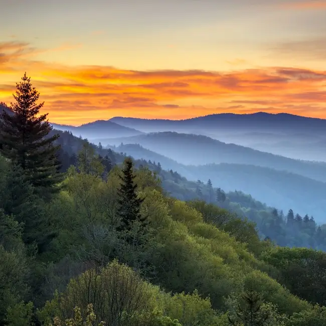 montagnes Blue Ridge