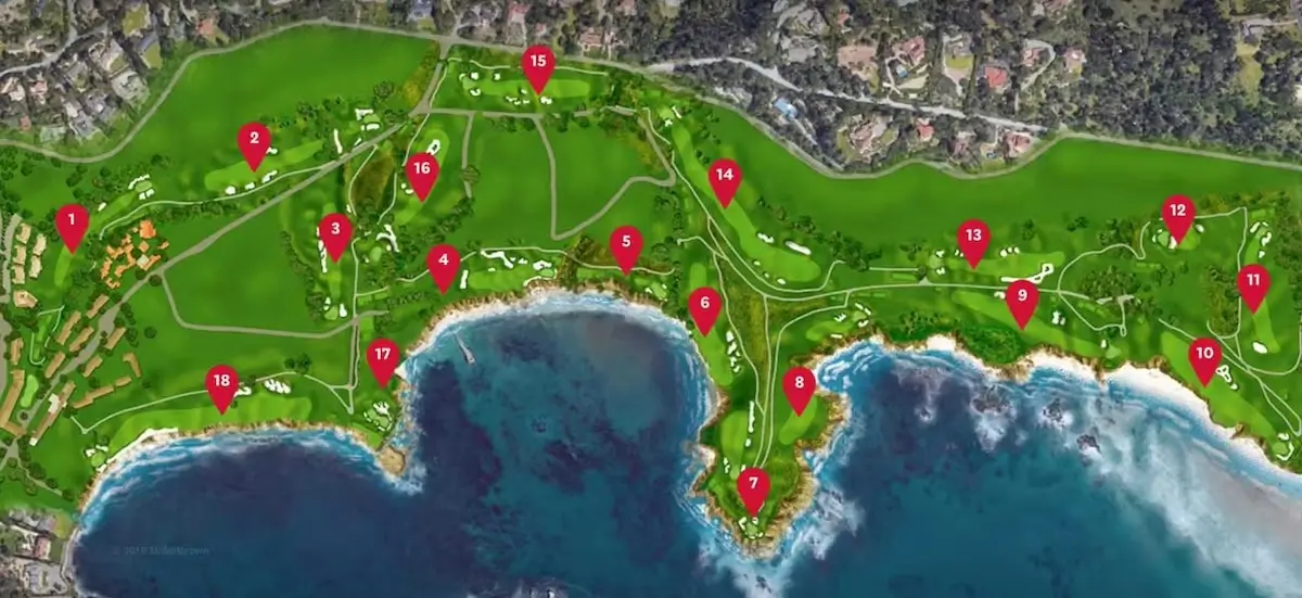 Plan Pebble Beach Golf Links