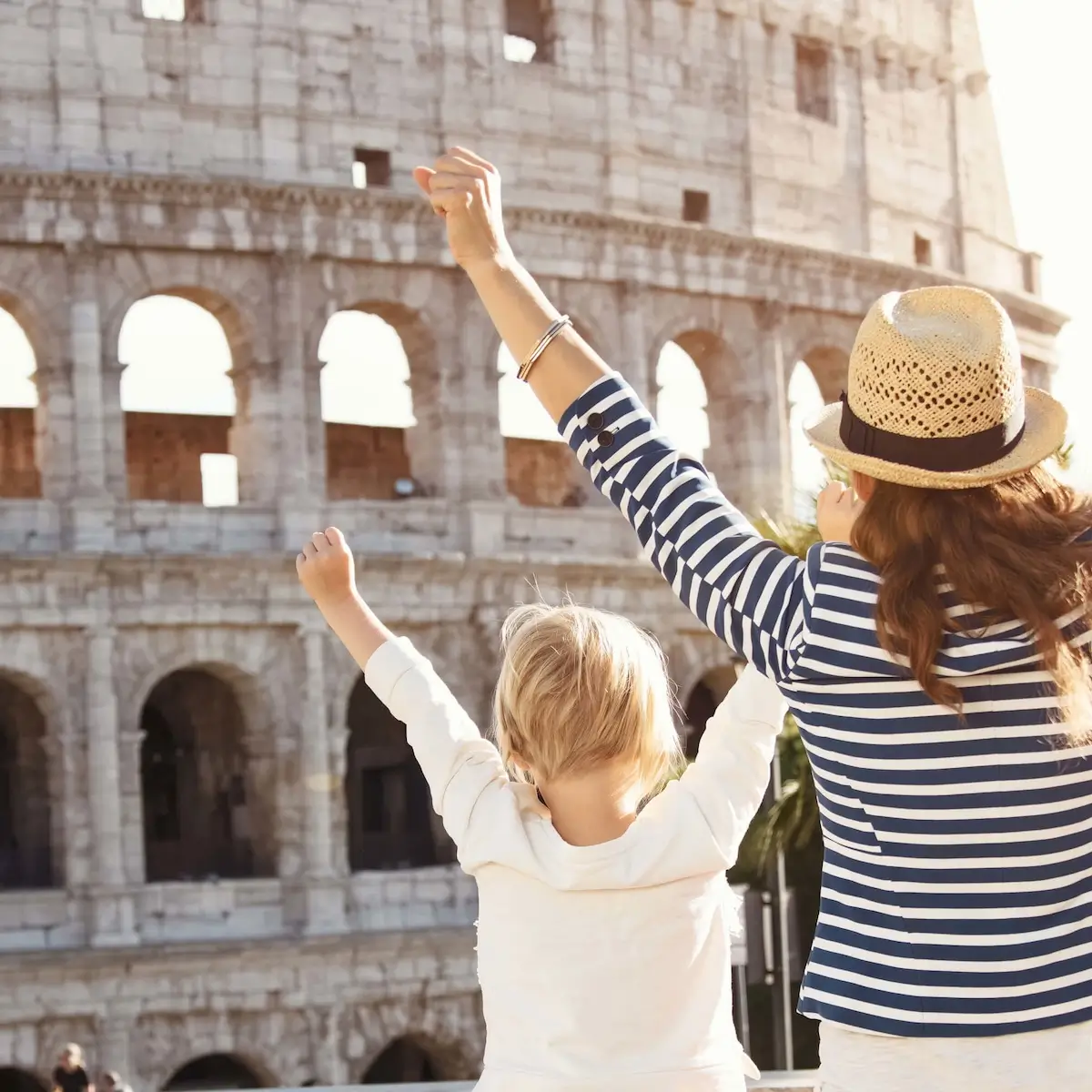 Vacances en famille à Rome