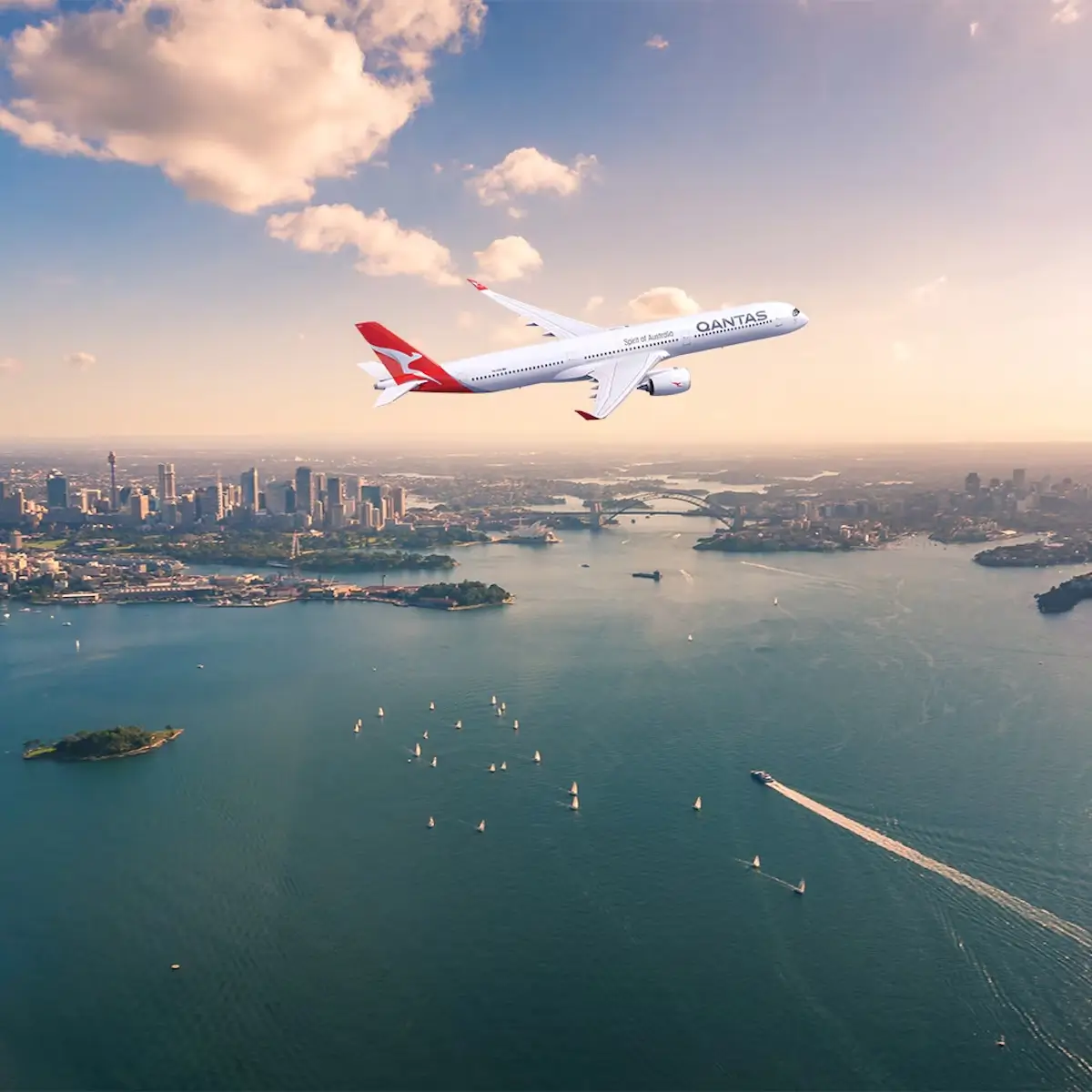 Vol pour l'Australie