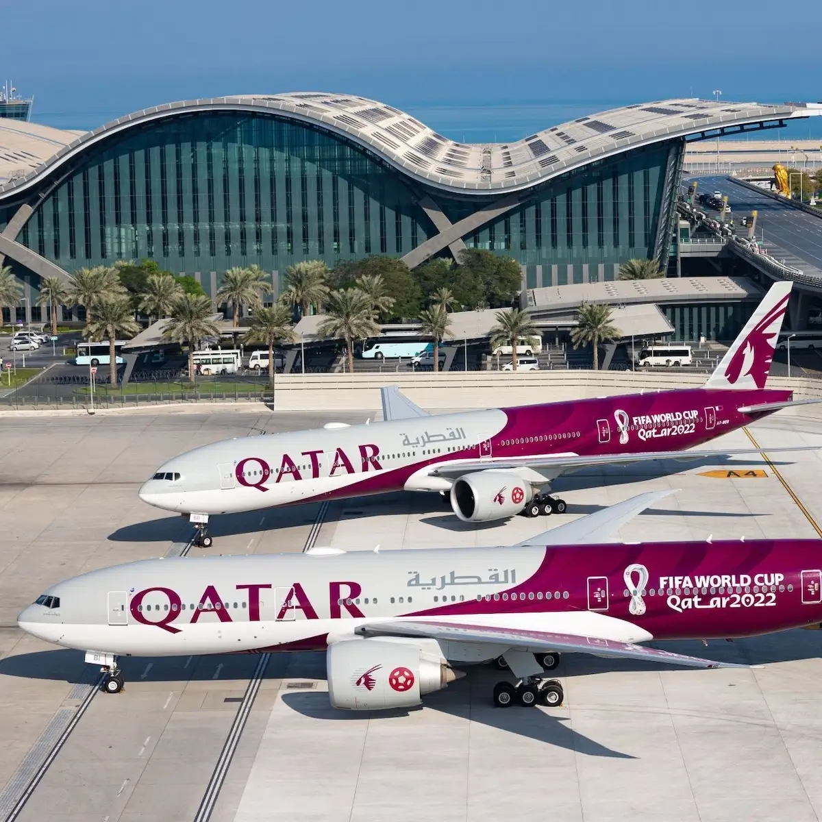Vols pour le Qatar