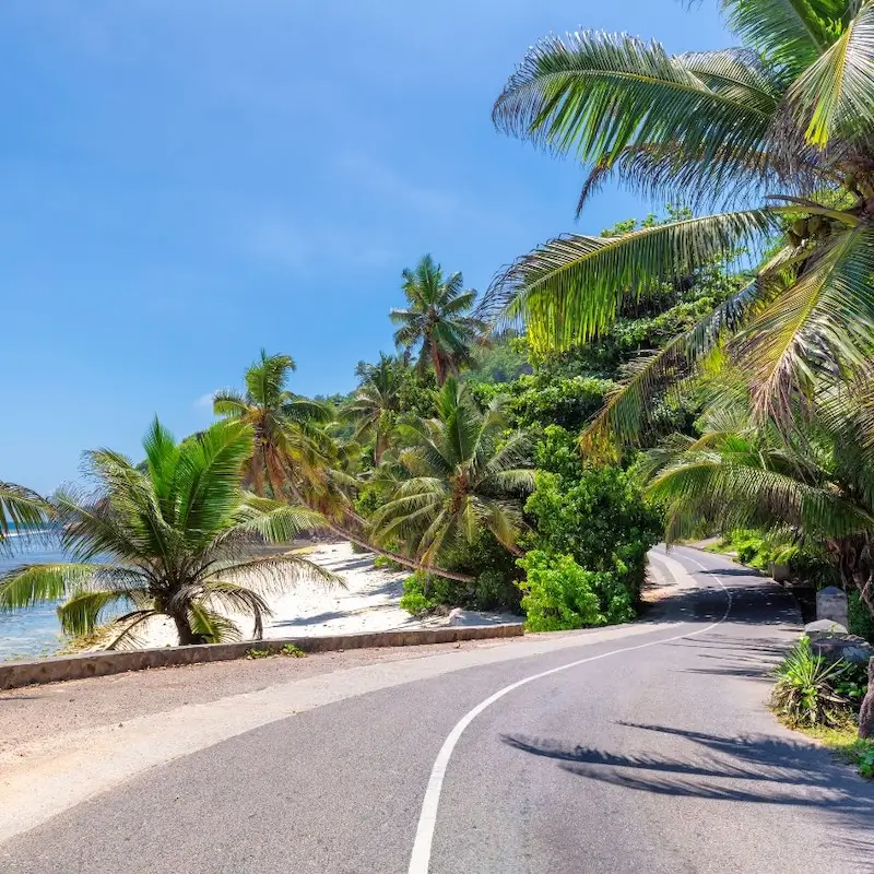 Route Seychelles
