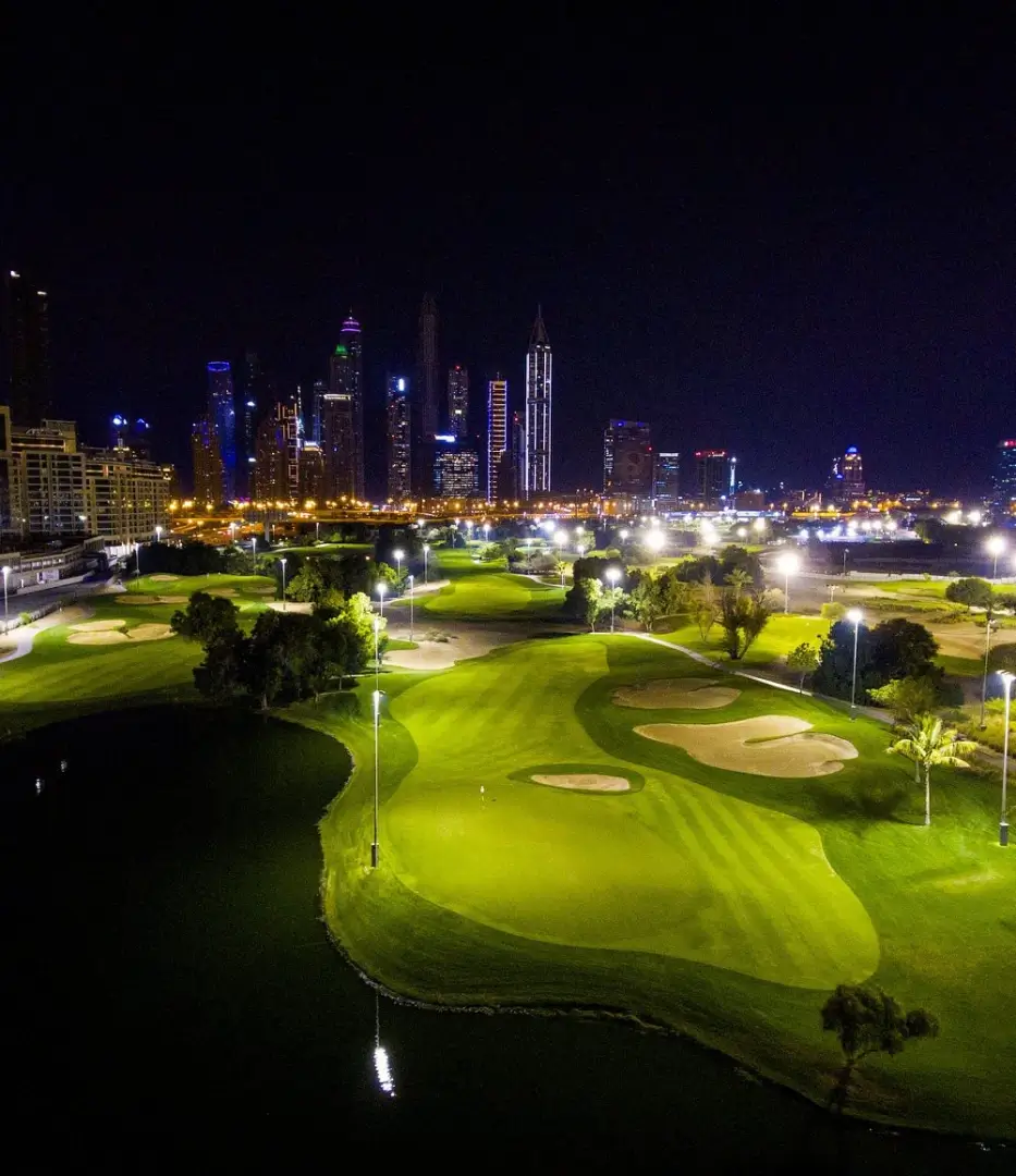 Emirates Golf club Faldo course