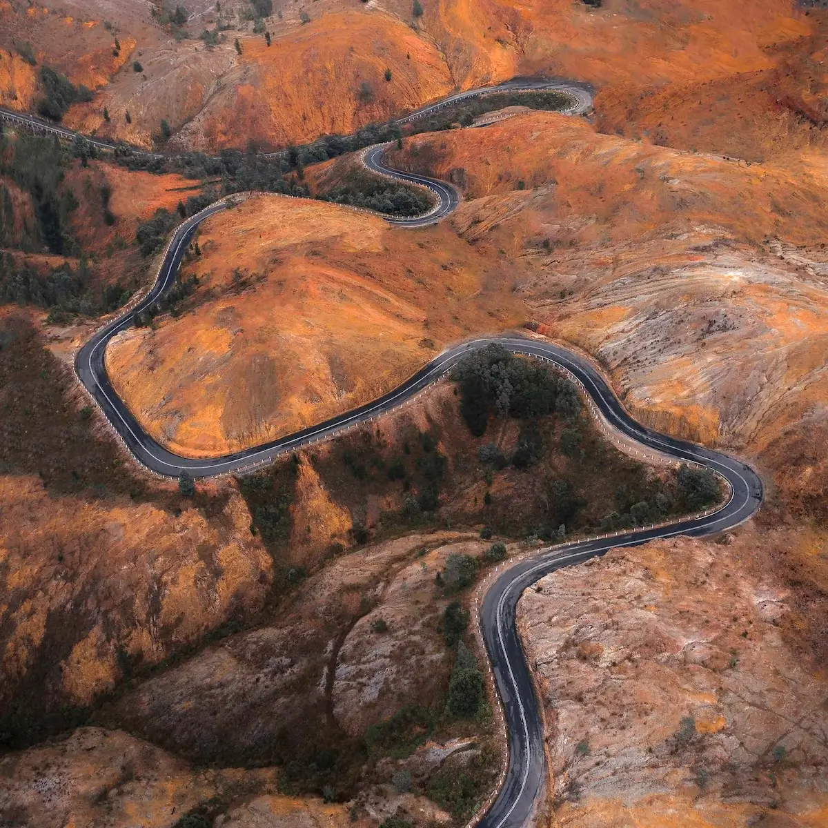 Route Tasmanie