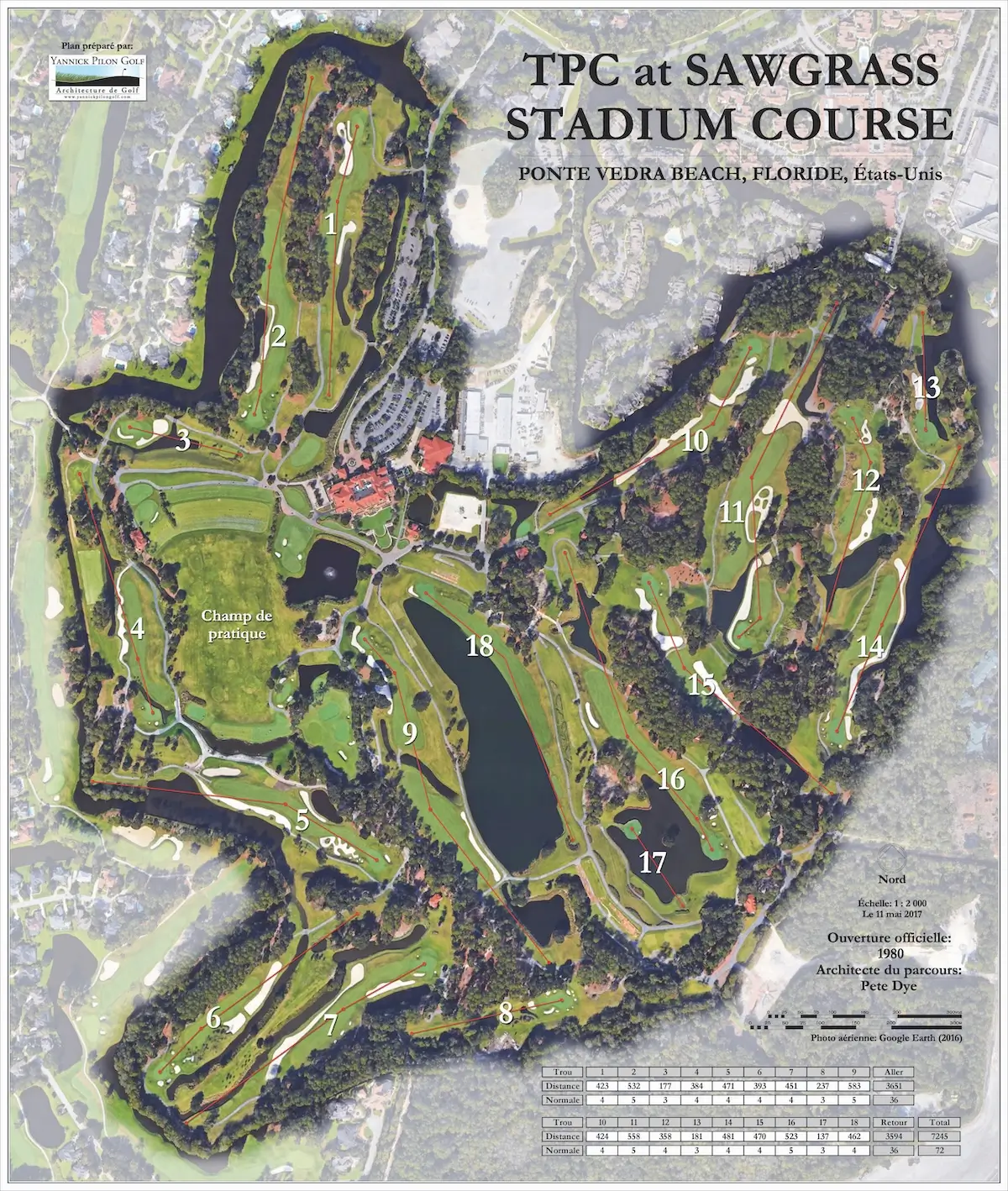 Parcours TPC Sawgrass