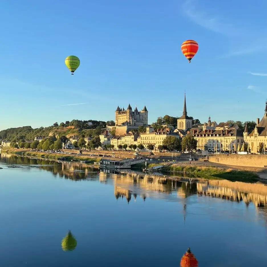 Tour en montgolfière